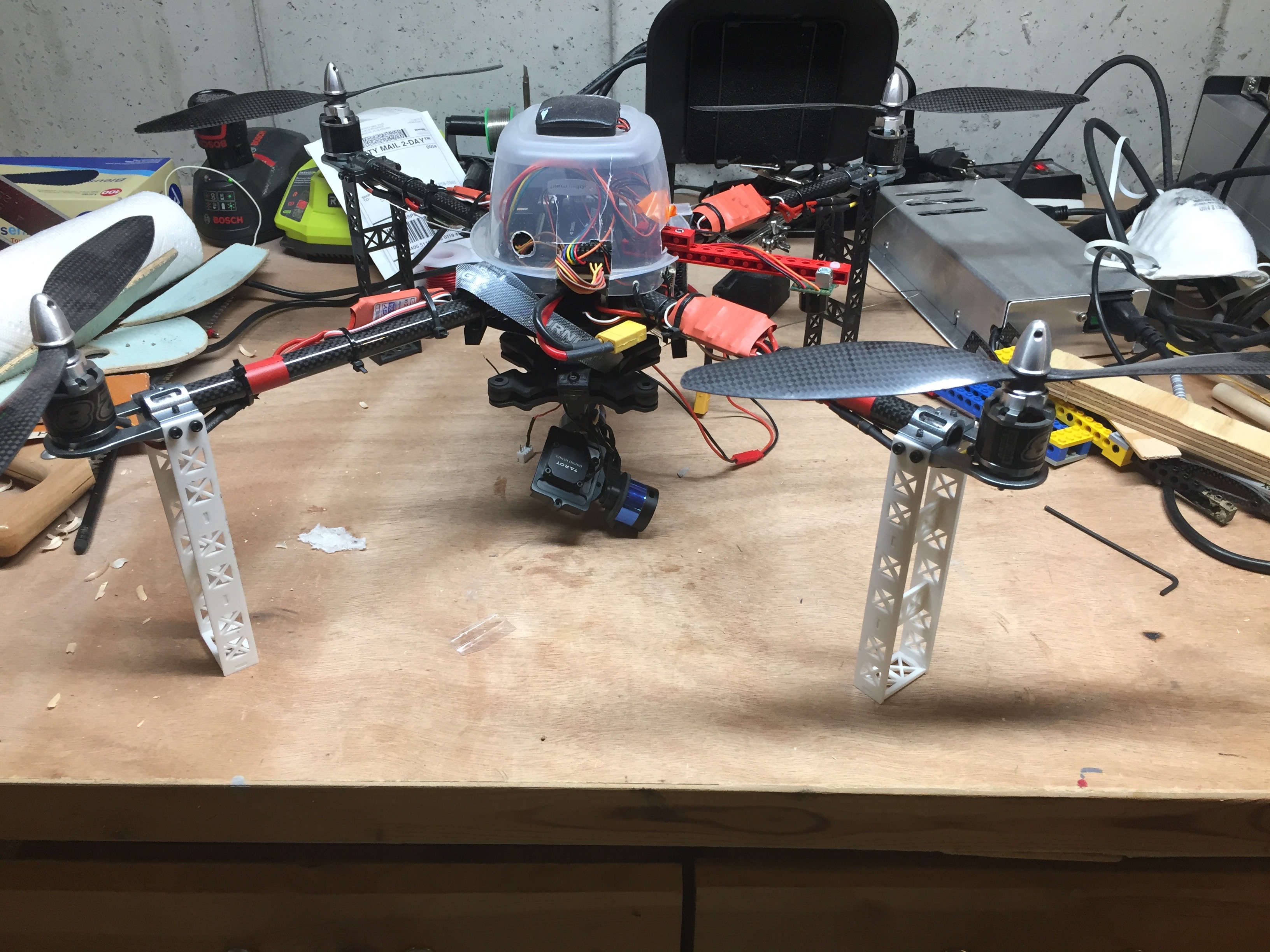 Weekend Project: New Quadcopter Landing Gear