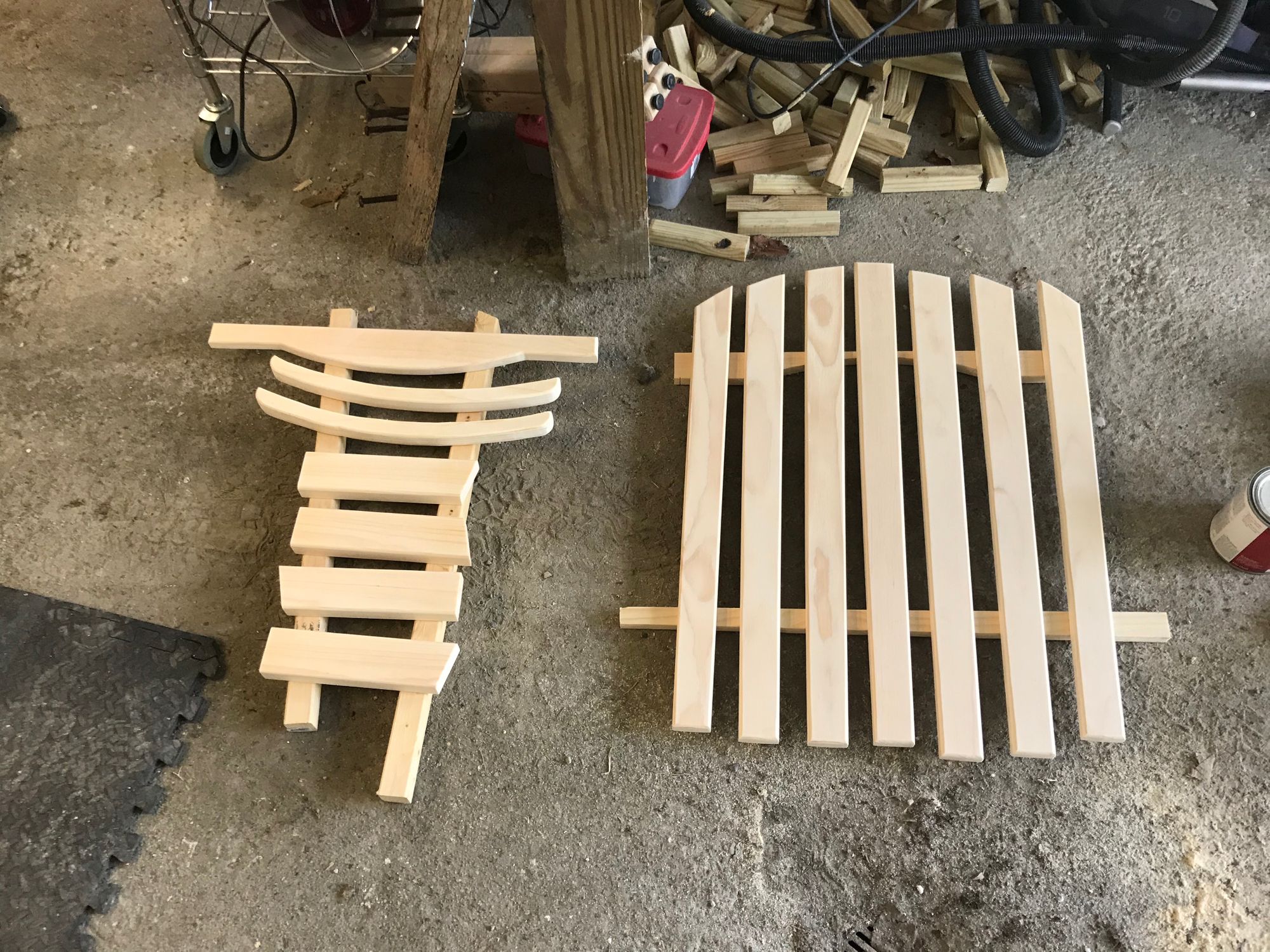 Adirondack chairs